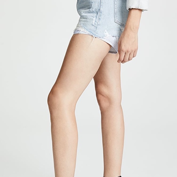 Denim x Alexander Wang Bite Shorts - Picture 8 of 8